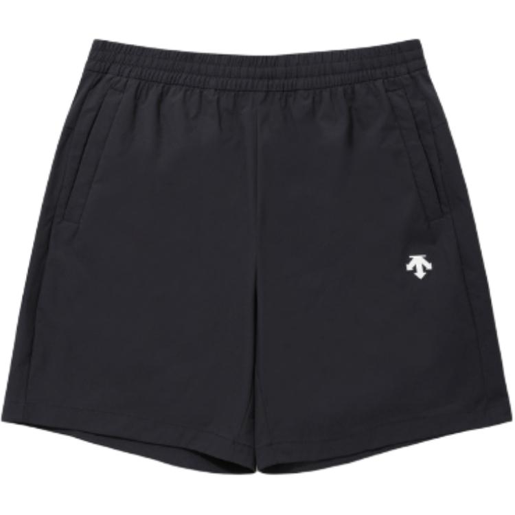 

Тренировочные повседневные шорты унисекс TRAINING DESCENTE, черный