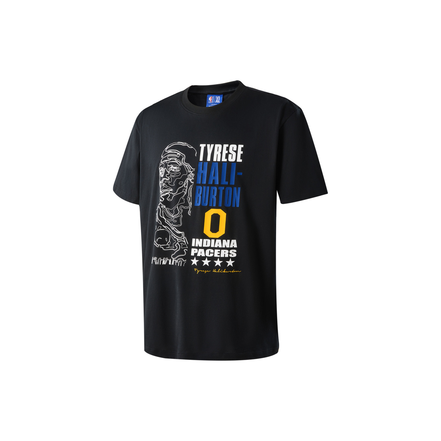 

Футболка унисекс черная с номерами игроков NBA