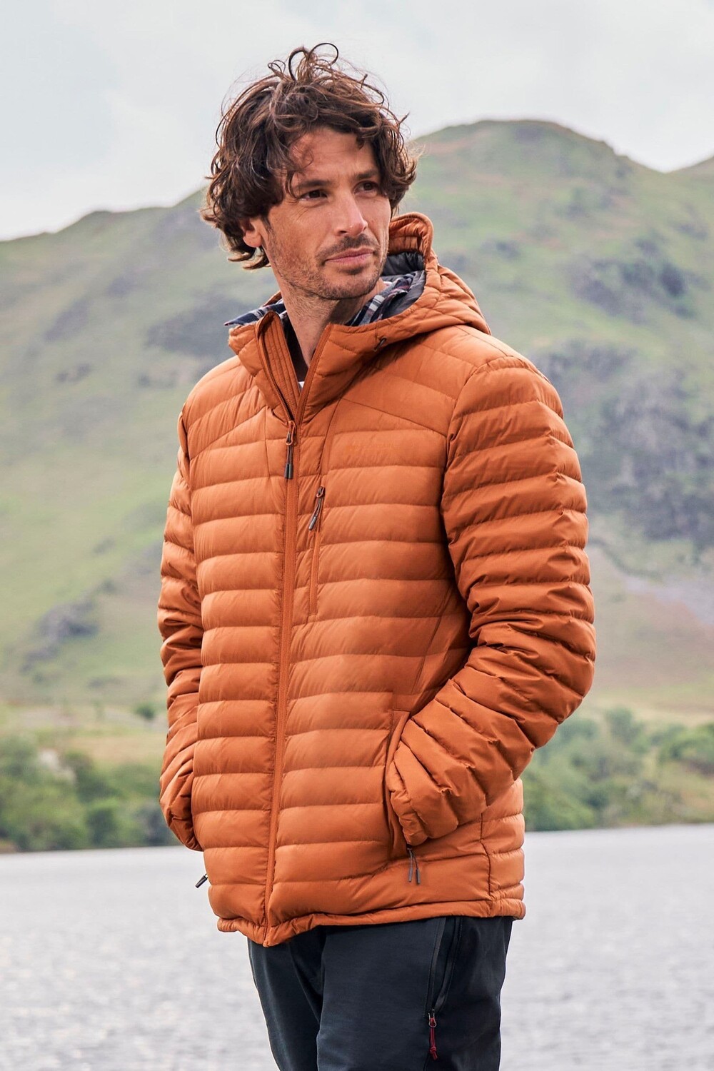 

Мужской пуховик Генри II экстремально водостойкий Mountain Warehouse, оранжевый