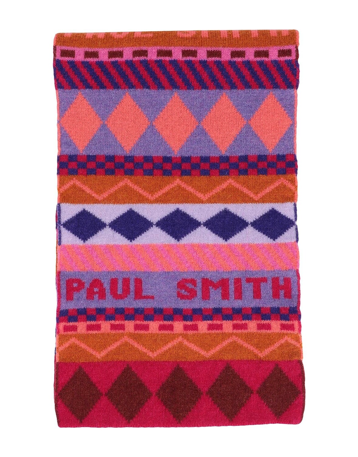 

Шарф Paul Smith, светло-фиолетовый