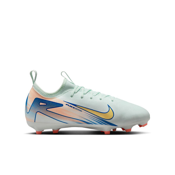 Кроссовки jr. vapor 16 academy mercurial dream speed mg 'barely green crimson metallic gold' Nike, зеленый — фото 2