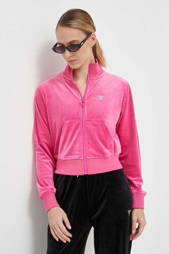 

Угадайте, толстовка Guess, розовый