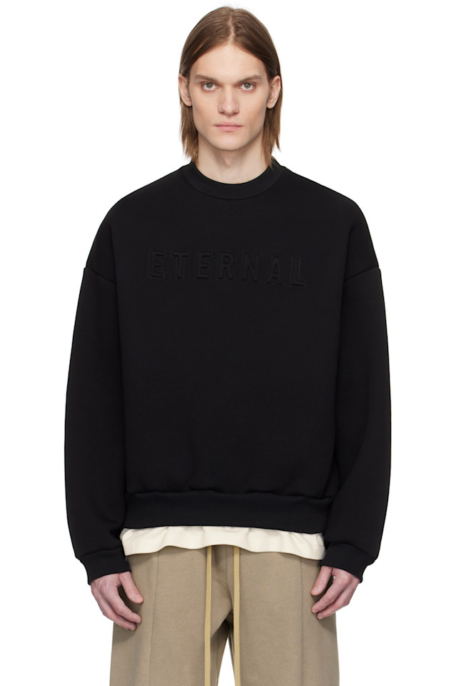

Вечная флисовая толстовка Fear Of God, черный