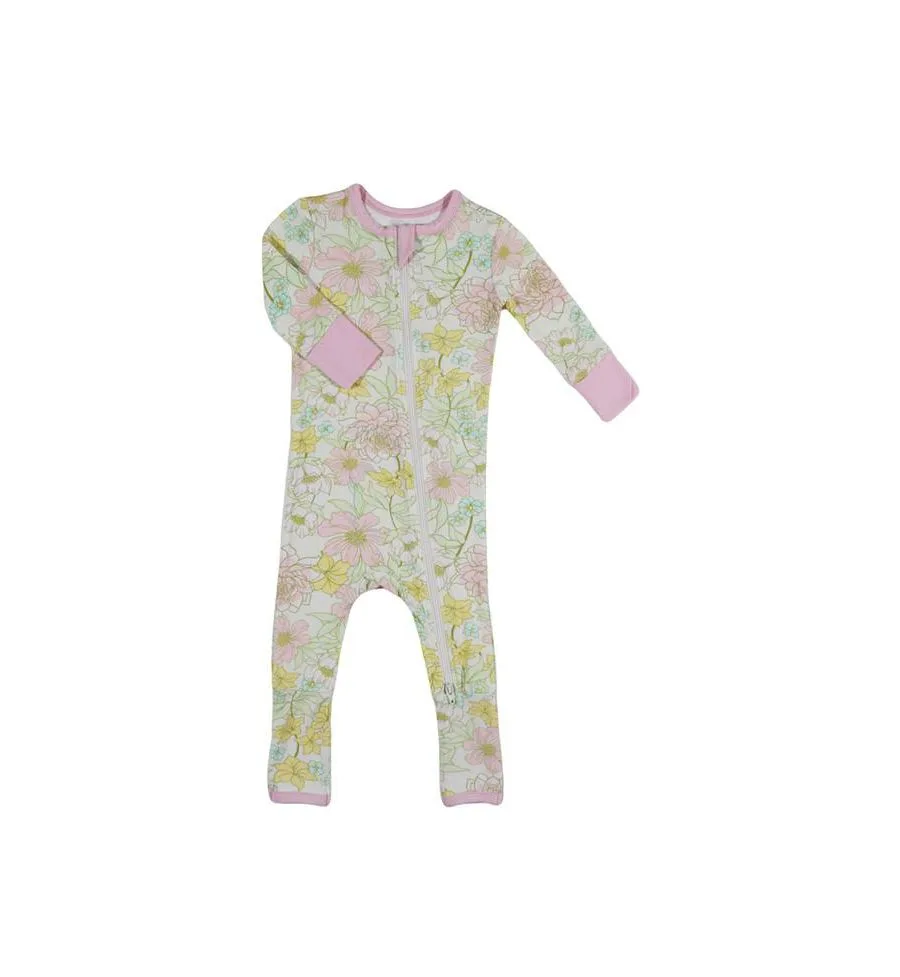 Baby Grey By Everly Grey Детский серый комбинезон-трансформер для девочек от Everly Grey с длинными рукавами