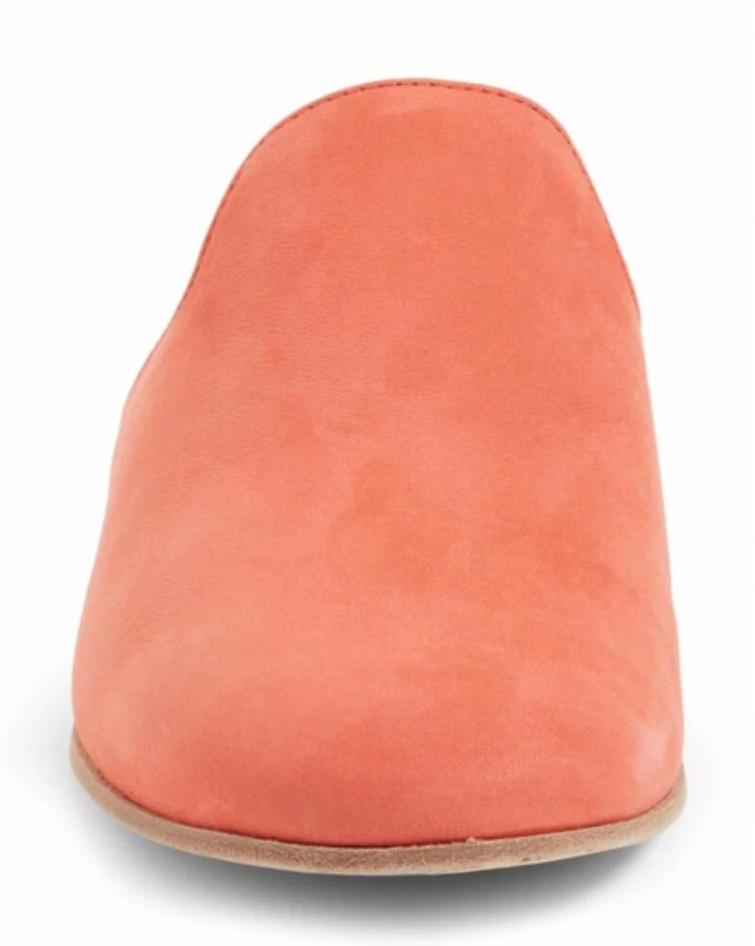 Women's Dion Suede Mule Shoes In Persimmon Eileen Fisher, Persimmon — фото 4