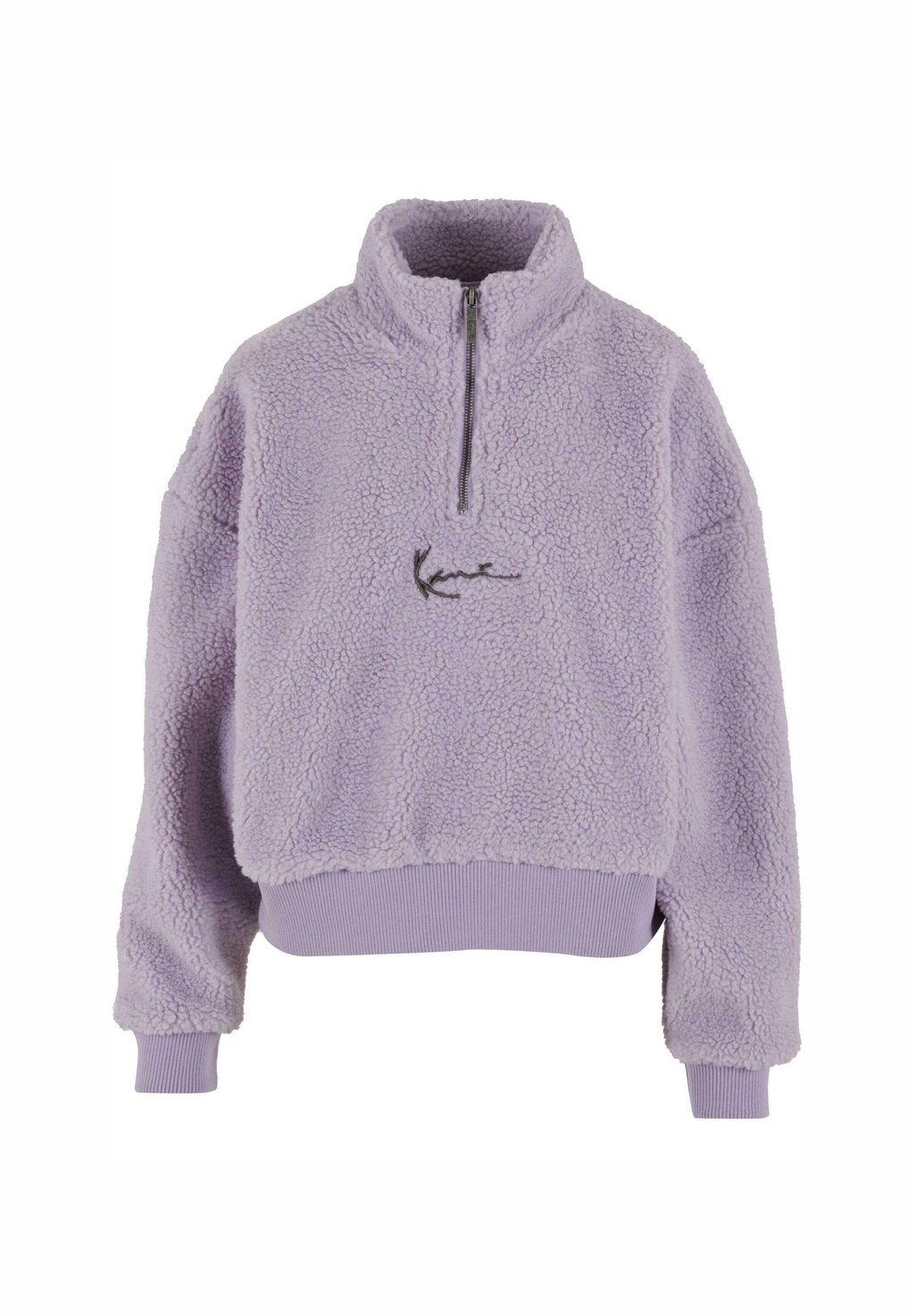 

Флисовый джемпер SIGNATURE TROYER Karl Kani, фиолетовый