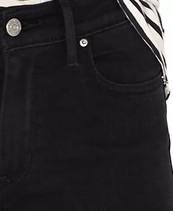 Женские джинсы скинни стрейч 721 с высокой посадкой Levi's, черный — фото 4