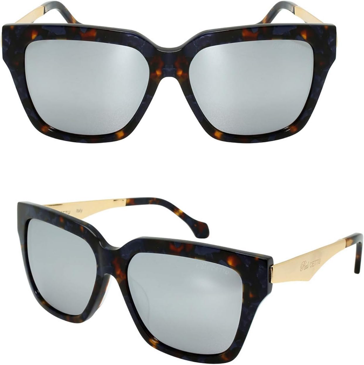 

Солнцезащитные очки Edge I-Wear в стиле ретро, ​​ручной работы, из ацетата, квадратной формы, с линзами UV 400 CR39 HM502-CR39-1018 (BUDEMI.m) EDGEIWEAR, Blue Tortoise Frame/White Mirrored Cr39 Lens