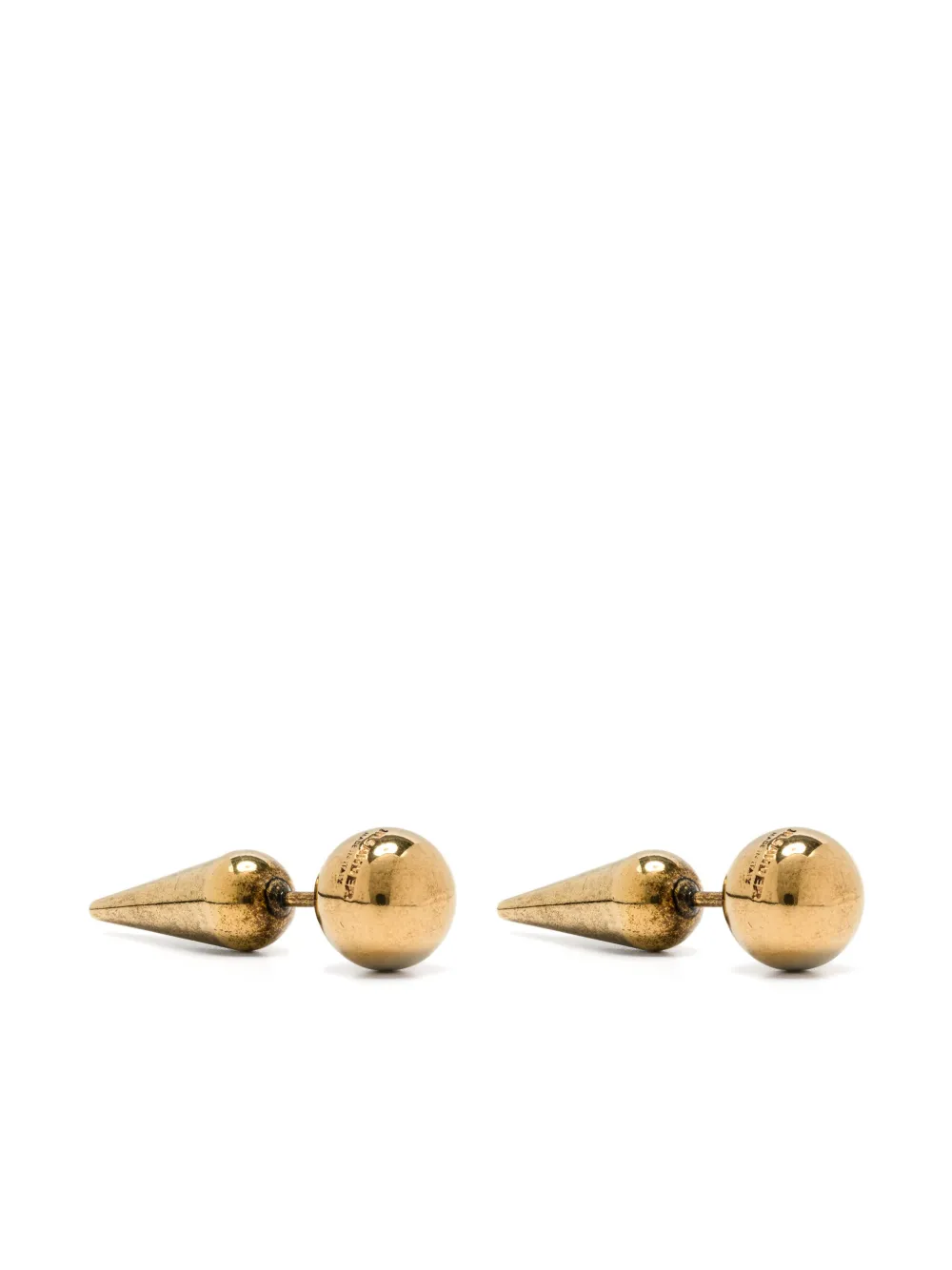 

Серьги-гвоздики JIL SANDER, золотой