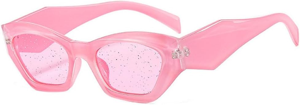 

Солнцезащитные очки в стиле панк с защитой от УФ-излучения для женщин и мужчин, модные цветные солнцезащитные очки UV400 для женщин, очки с индивидуальным стилем MTZJH, One Color