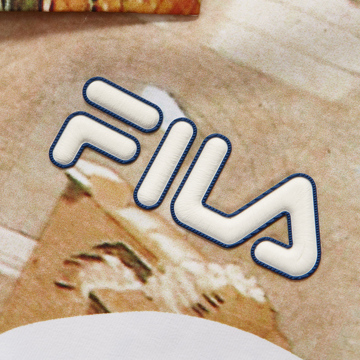 Футболка с принтом для подростков FILA KIDS, мультиколор — фото 4