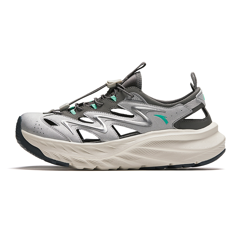

Anta Slip Resistant River Trekking Shoes Мужские Серебристо-серый, Серебристый/Вулканический серый