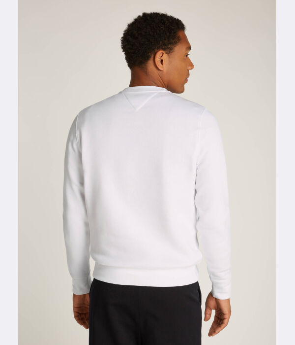 Толстовка Tommy Hilfiger Regular Fit с цветным логотипом, белый — фото 2