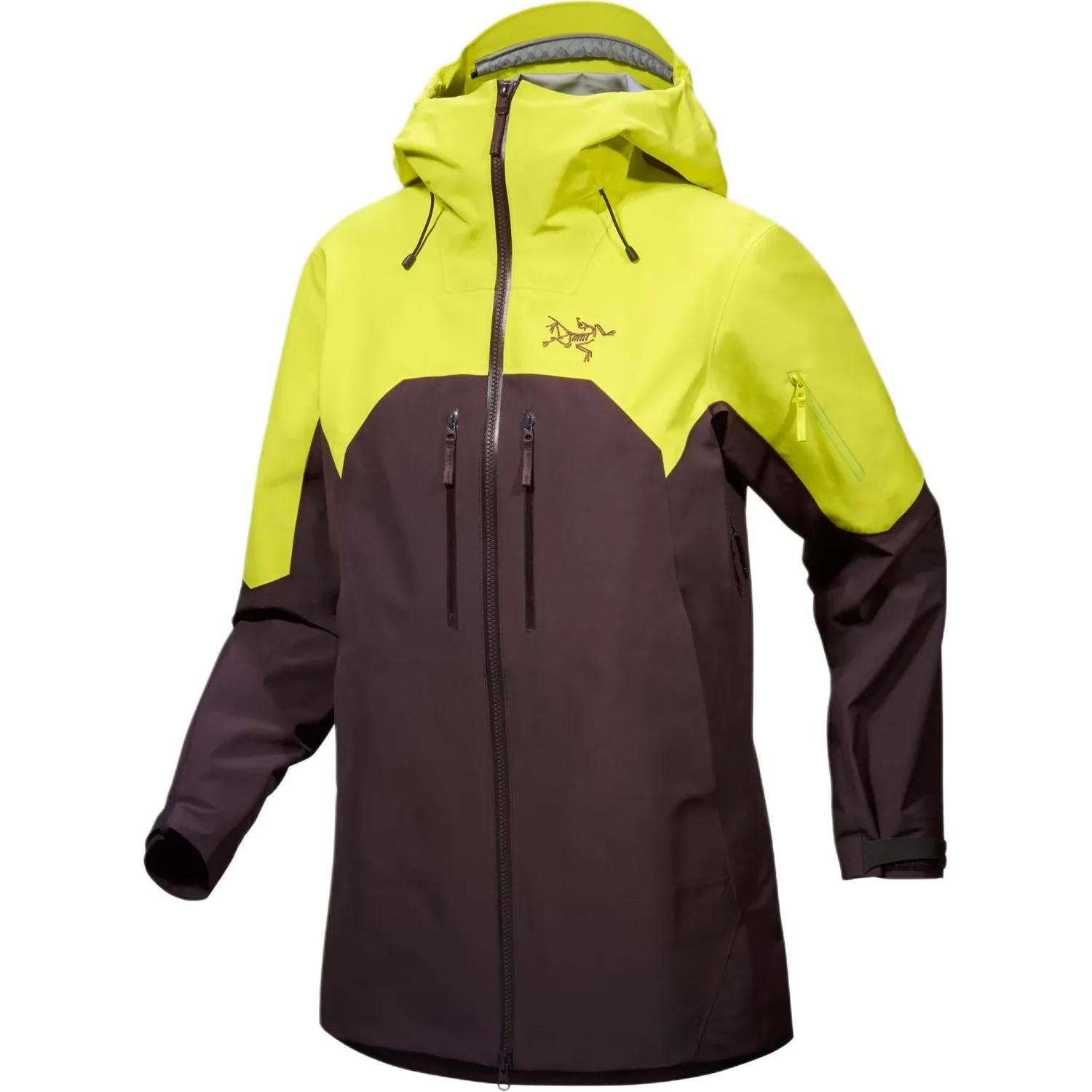 Куртка Soft Shell женская Arcteryx, Rock Green/Phantasm Purple/Euphoria/Phantasm
