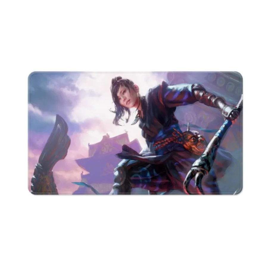

Commander Series 2 — вышитый игровой коврик Юрико, Official Magic - The Gathering - Playmats - Commanders