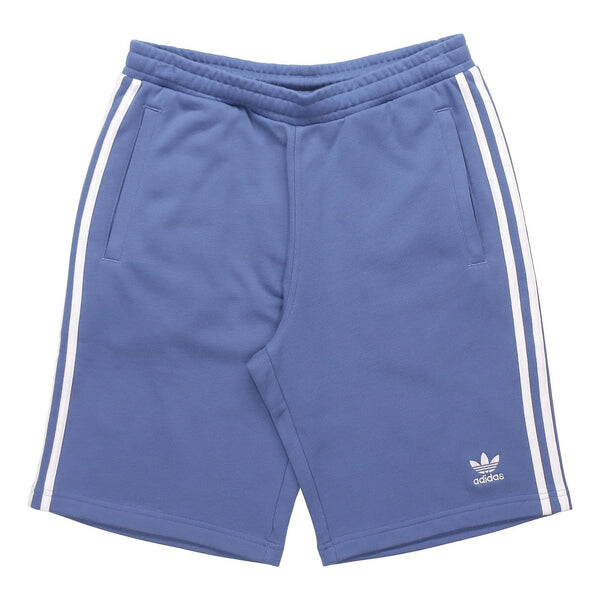 

Шорты originals 3-stripes logo embroidered sports shorts blue Adidas, синий