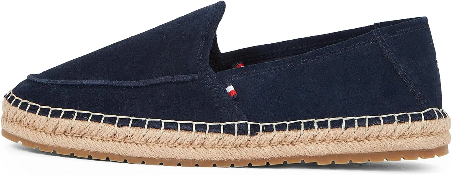 Мужские эластичные лоферы Tommy Hilfiger Эспадрильи с логотипом, голубой