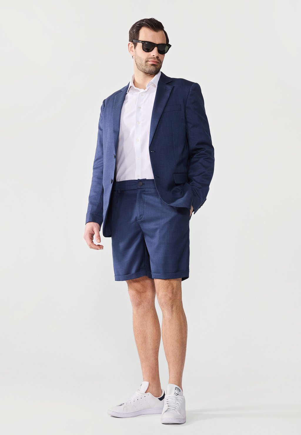 

Костюм BASIC SUIT W/ SHORTS Pier One, синий