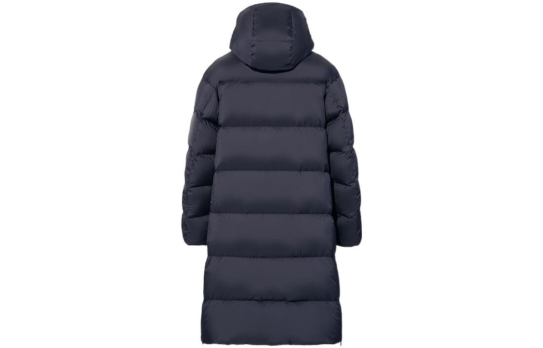 Осень-зима 2020 Jil Sander Collaboration Series пуховик мужской темно-синий Uniqlo, темно-синий — фото 2