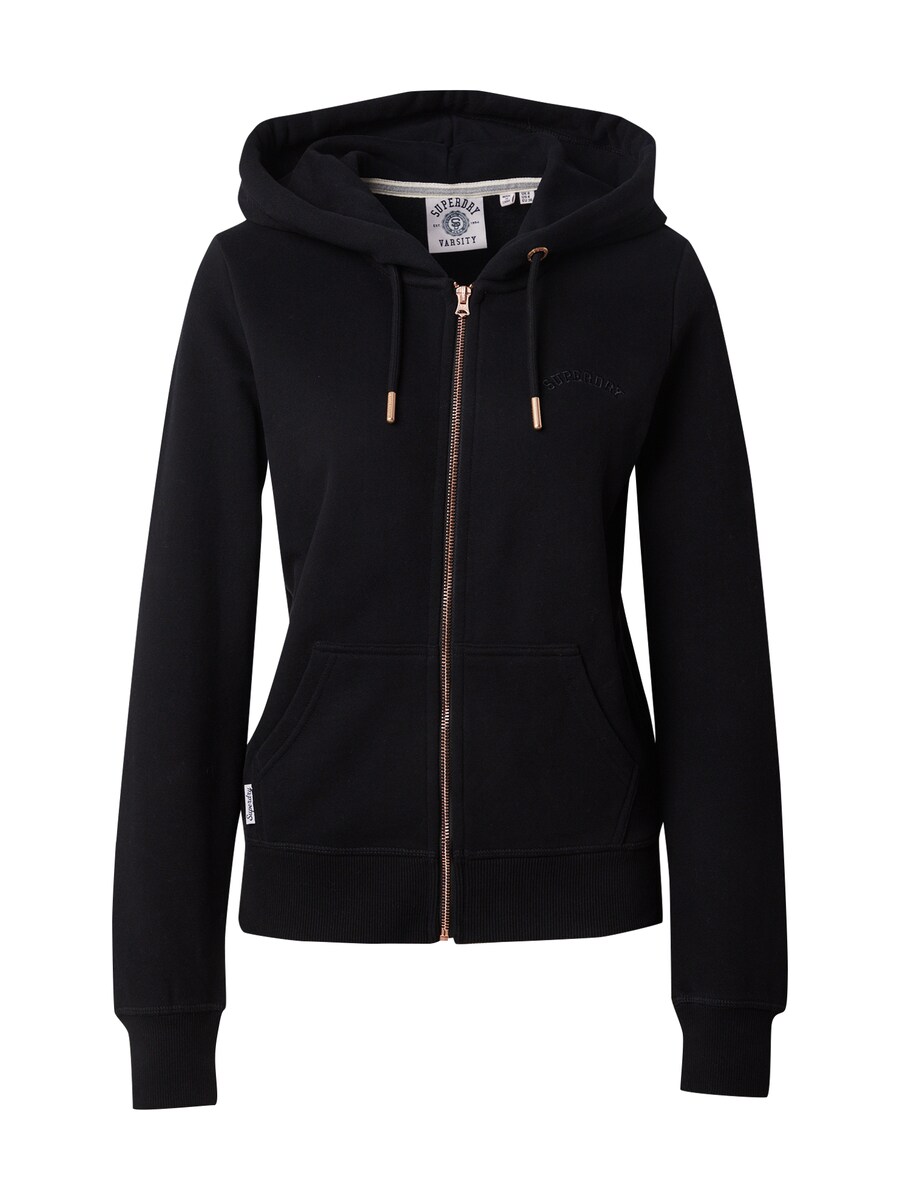 

Толстовка с капюшоном на молнии Superdry ESSENTIAL, черный