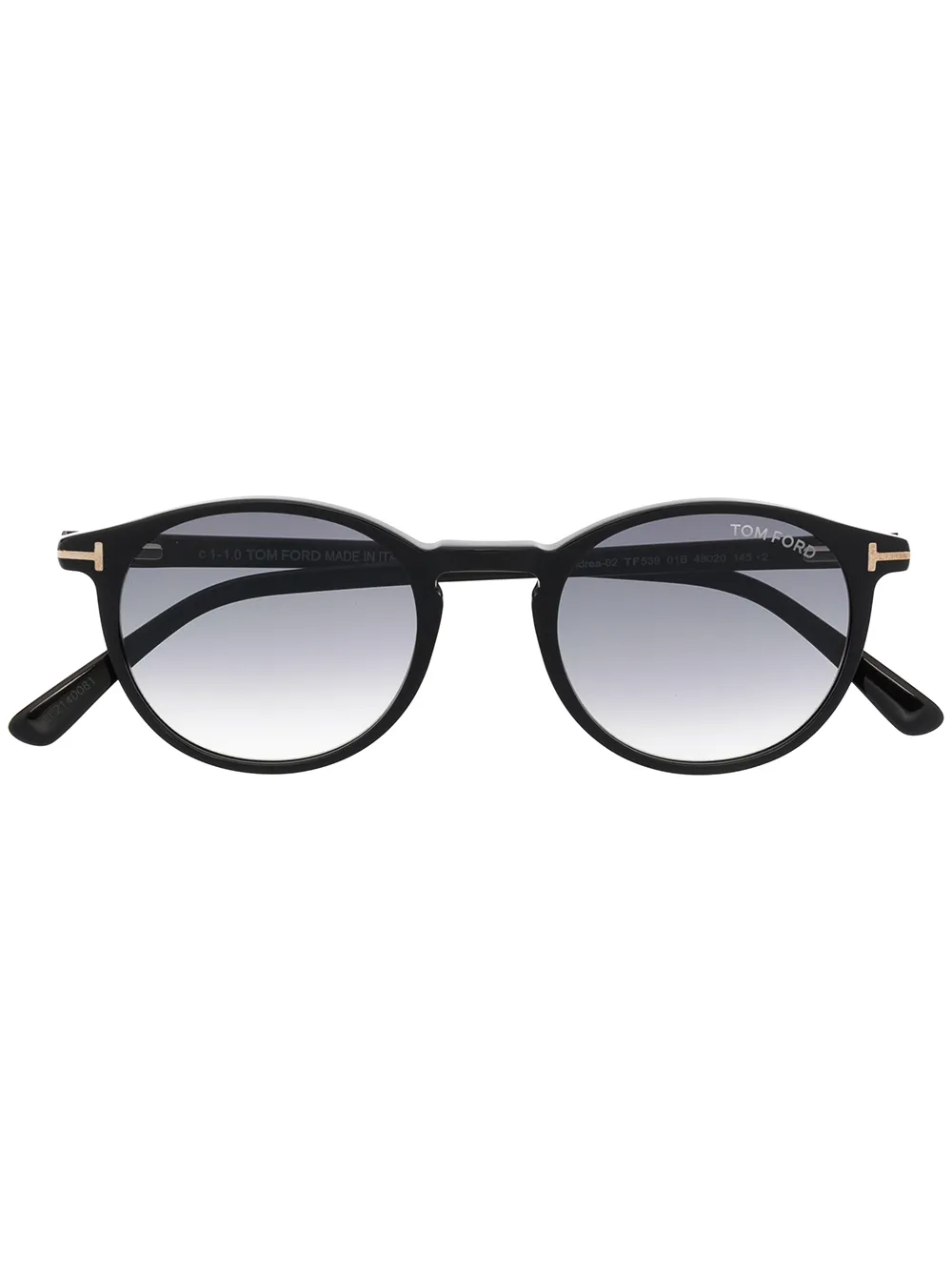 

Солнцезащитные очки Andrea в круглой оправе TOM FORD Eyewear, черный