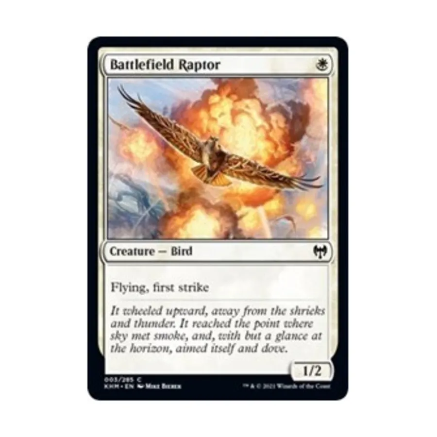 

CCG Раптор поля боя (клавиша C), MTG - Kaldheim
