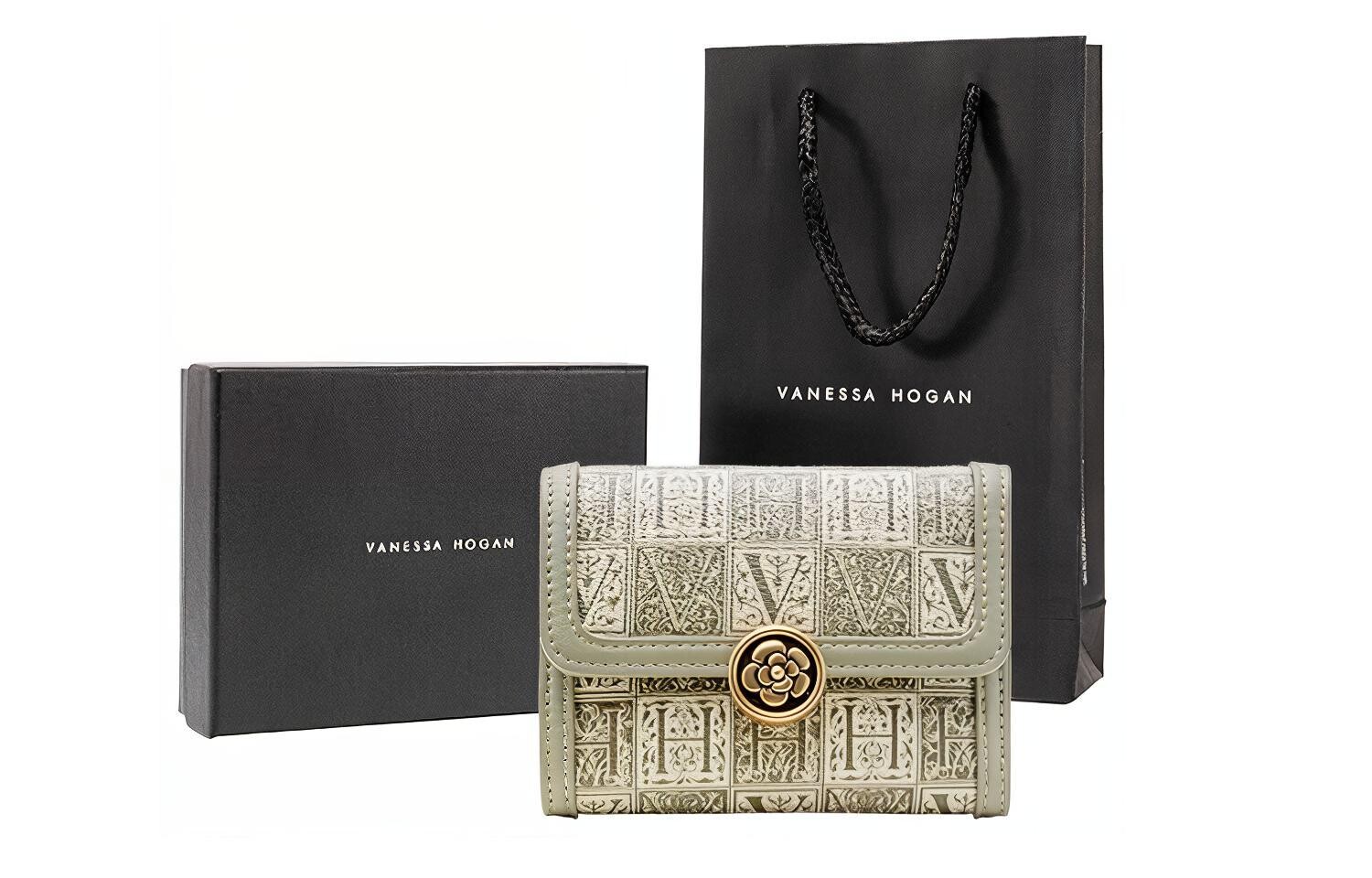 

Vanessa Hogan Женский кошелек с монограммой, Койот/Койот