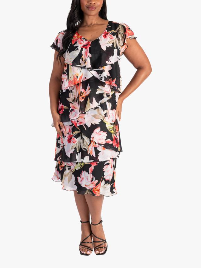 

Платье миди с принтом Lily chesca