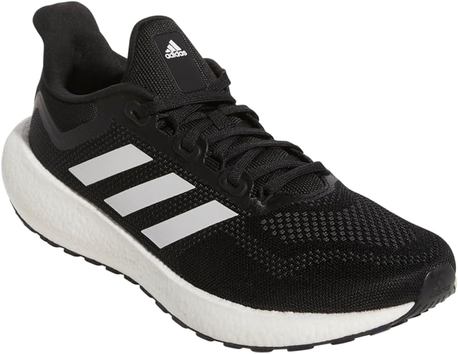 Кроссовки Adidas для взрослых унисекс Pureboost 22, белый/черный — фото 3