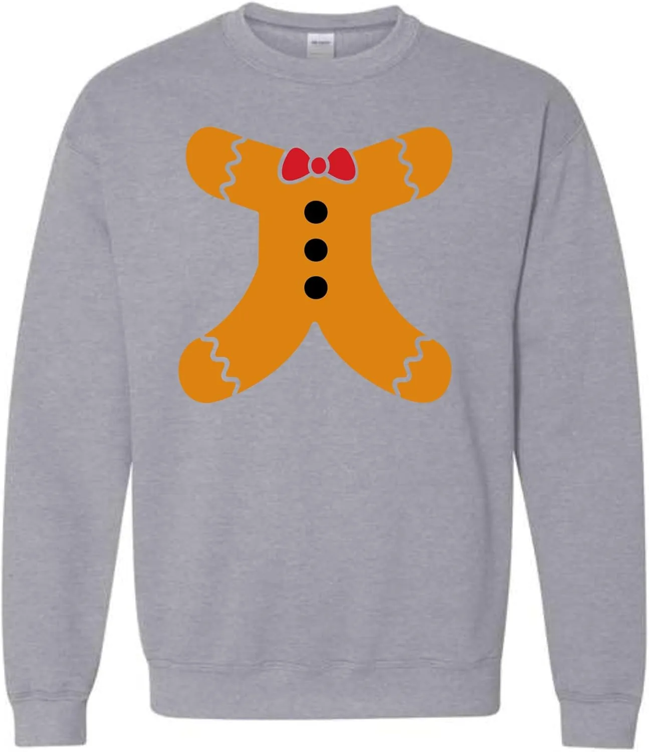 

Рождественский свитшот с имбирным человечком Flash Apparel