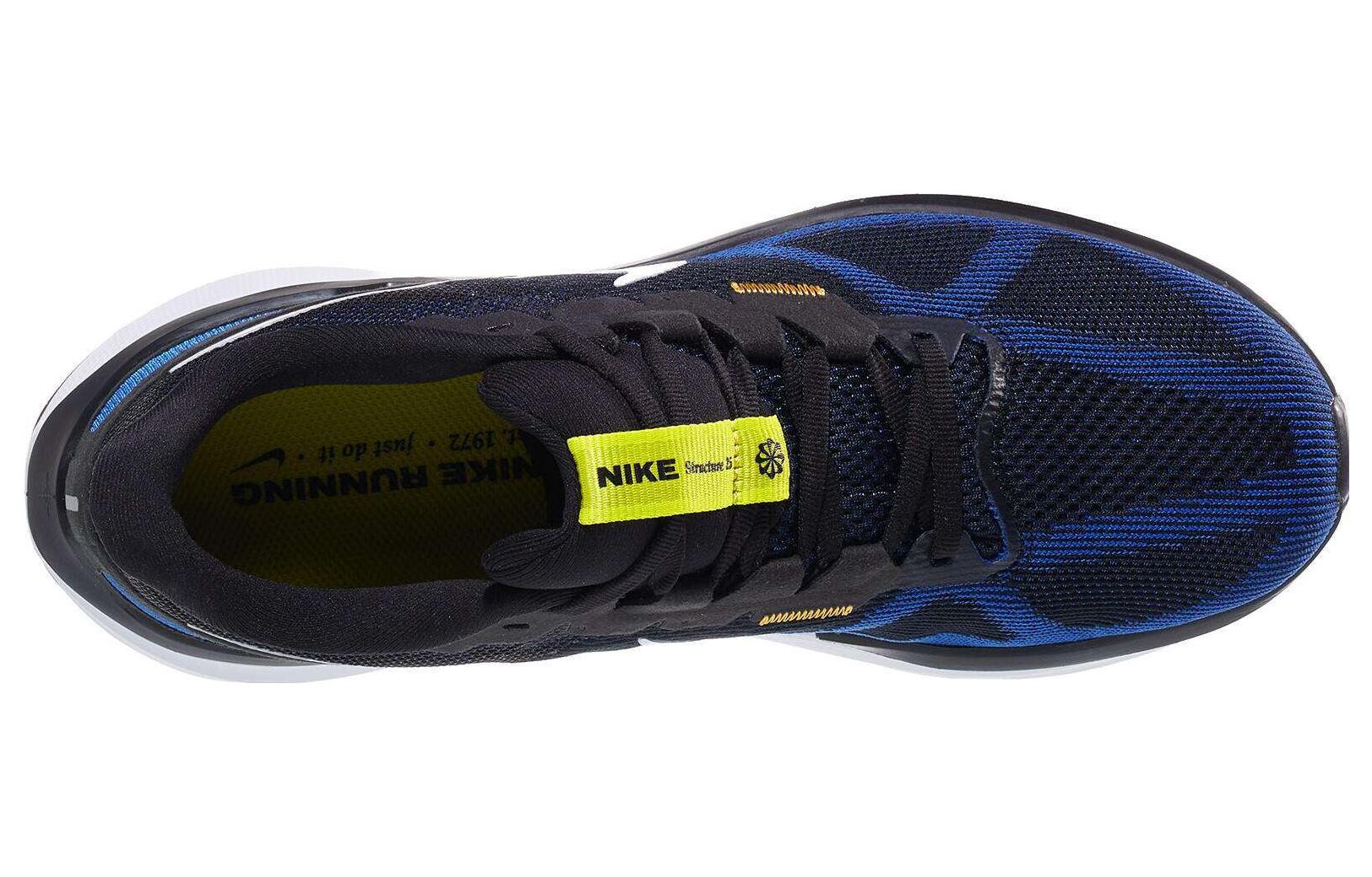 Nike Zoom Structure 25 Black Racer Blue — фото 4