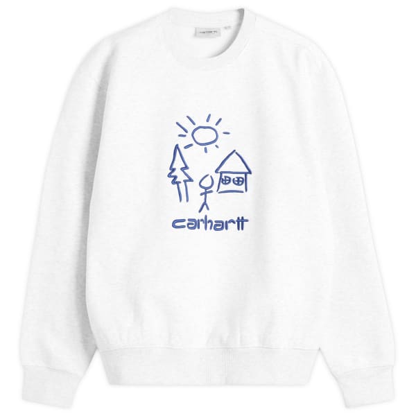 

Толстовка «Шедевр» Carhartt Wip, Ash Heather & Wolfsbane