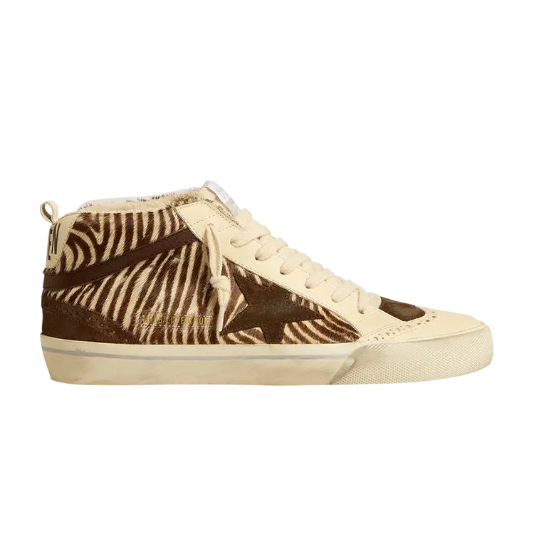

Кроссовки Golden Goose Wmns Mid Star, коричневый