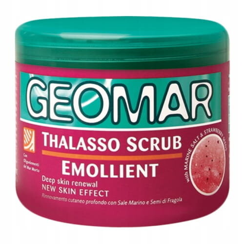

Смягчающий пилинг для тела с клубникой, 600г Geomar