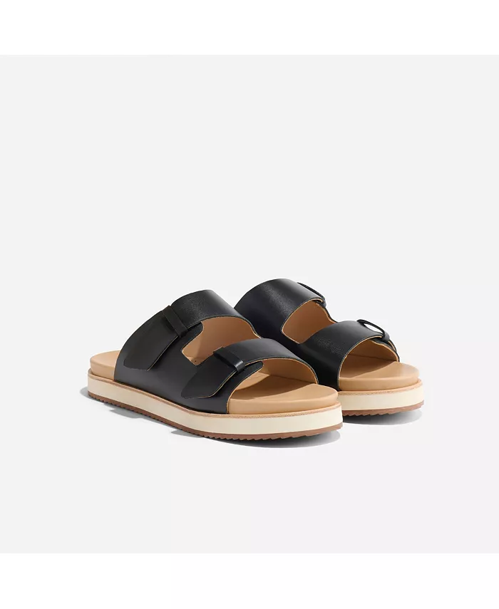 Сандалии Ella Go-To Flatform Slide Nisolo, черный