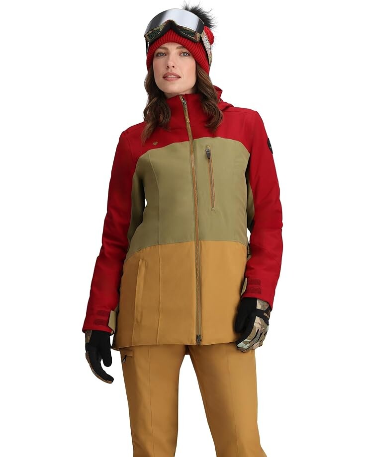 

Куртка Obermeyer First Chair Jacket, цвет Smokey Olive