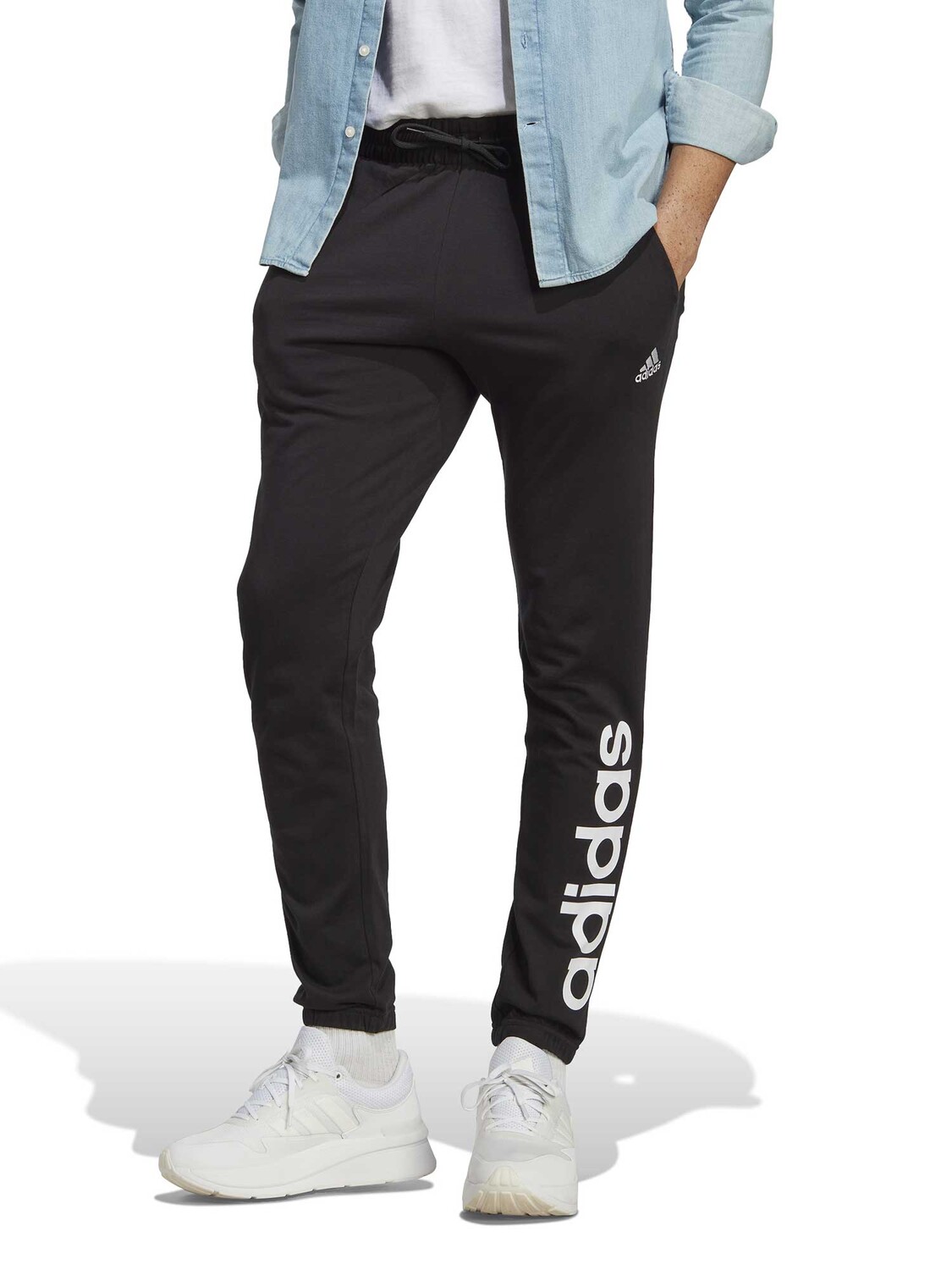 

Спортивные брюки Adidas Sportswear Essentials Single Jersey, черный