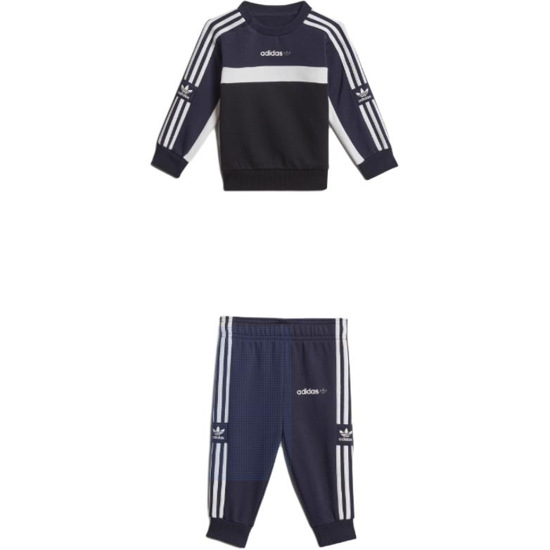 Clover Series Повседневная спортивная одежда Темно-синий для младенцев и малышей Adidas Originals — фото 2