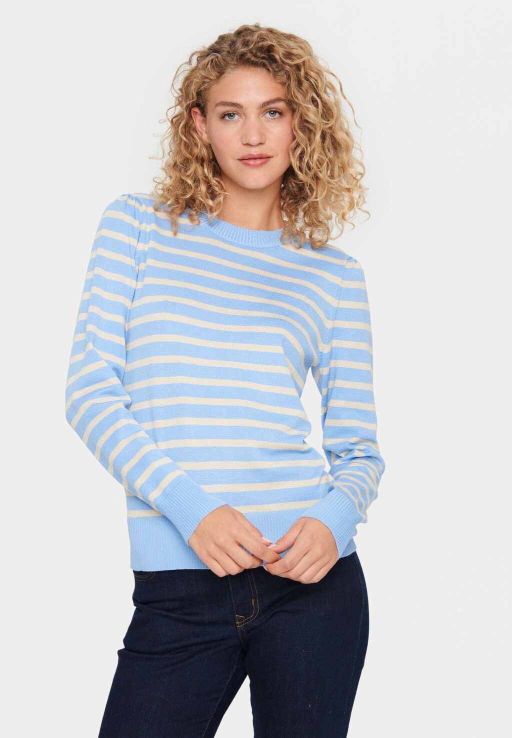 

Свитер Milasz Striped Saint Tropez, цвет heather