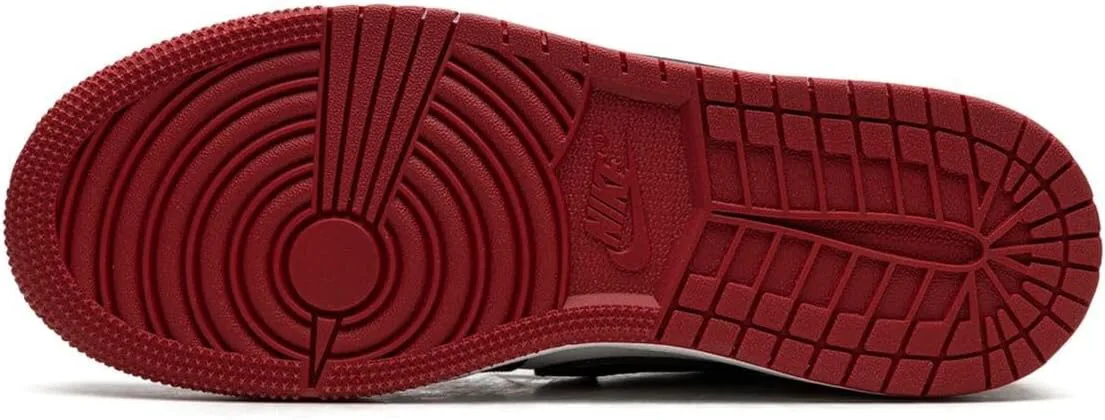 Детские кроссовки Nike Air Jordan 1 Low, белый/черный/красный — фото 3