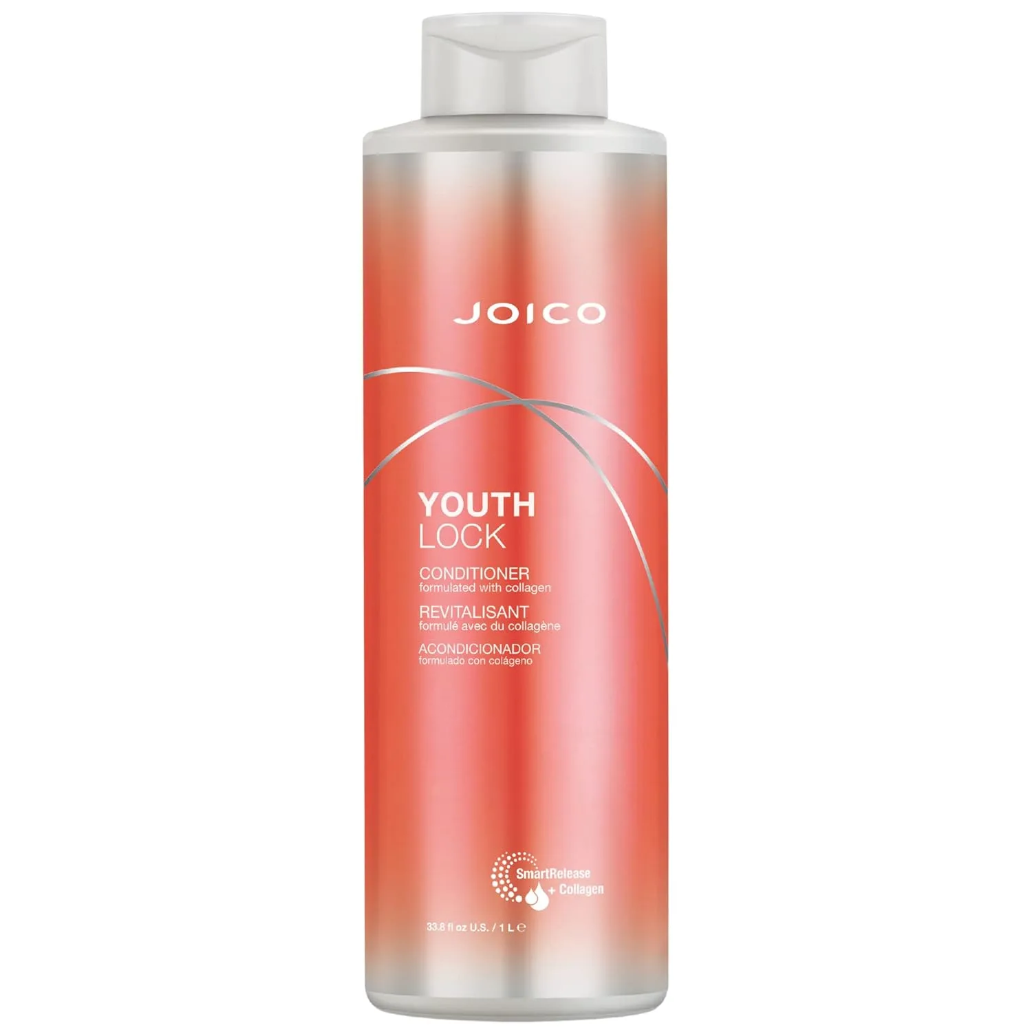 Кондиционер Joico YouthLock с коллагеном | Придает волосам объем и упругость | Смягчает и облегчает расчесывание | Придает блеск