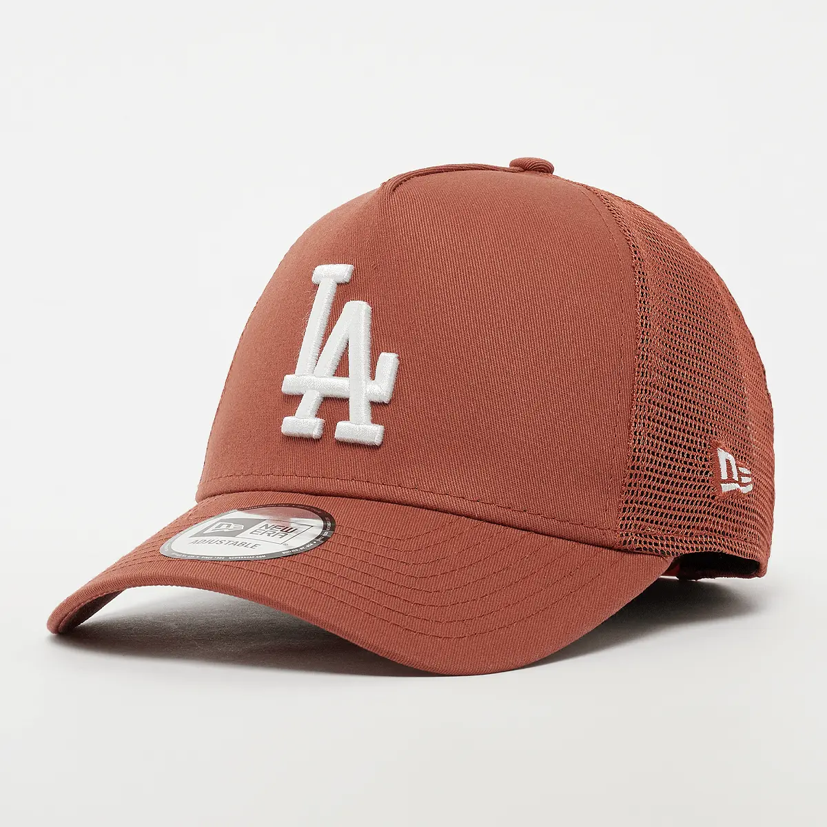 

Бейсболка New Era A-Frame Trucker League Essential MLB Los Angeles Dodgers, коричневый