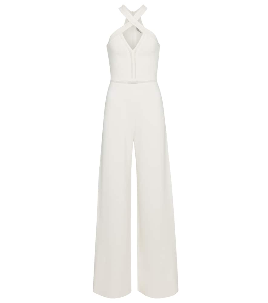 

Комбинезон с бретелями на шее Stella McCartney, Ivory 2