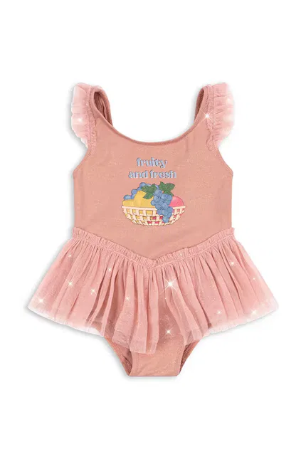 Купальник детский цельный AMANDINE SWIMSUIT Konges Sløjd, розовый