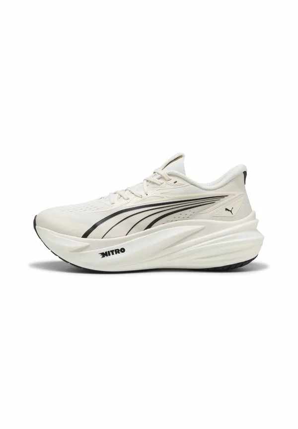 Кроссовки для бега по шоссе magmax nitro 2 Puma, Warm White/Black — фото 2