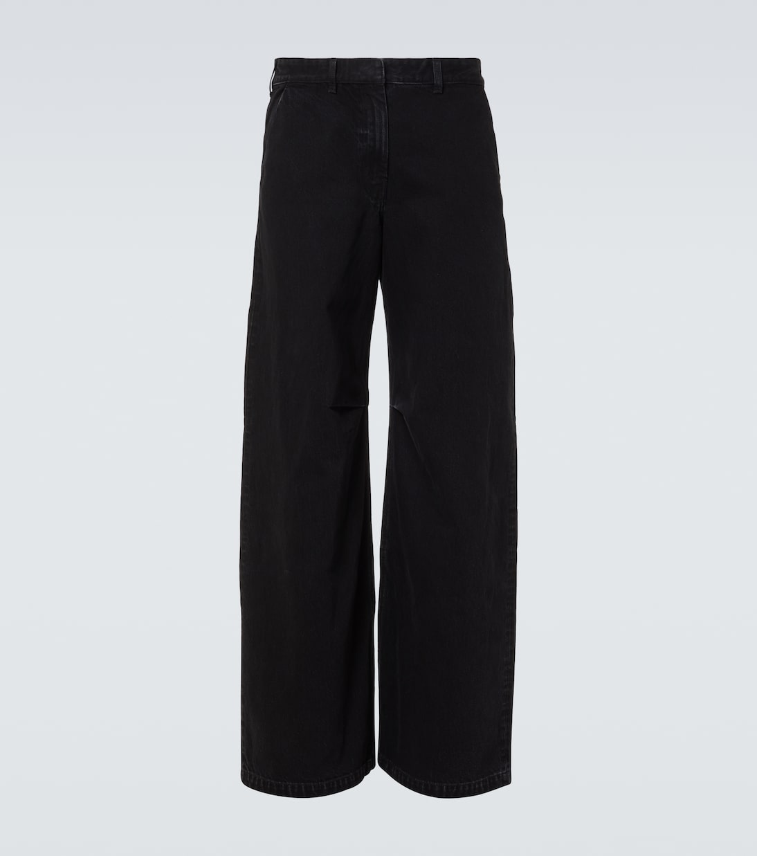 

Джинсы с высокой посадкой и широкими штанинами Entire Studios, Magnetite