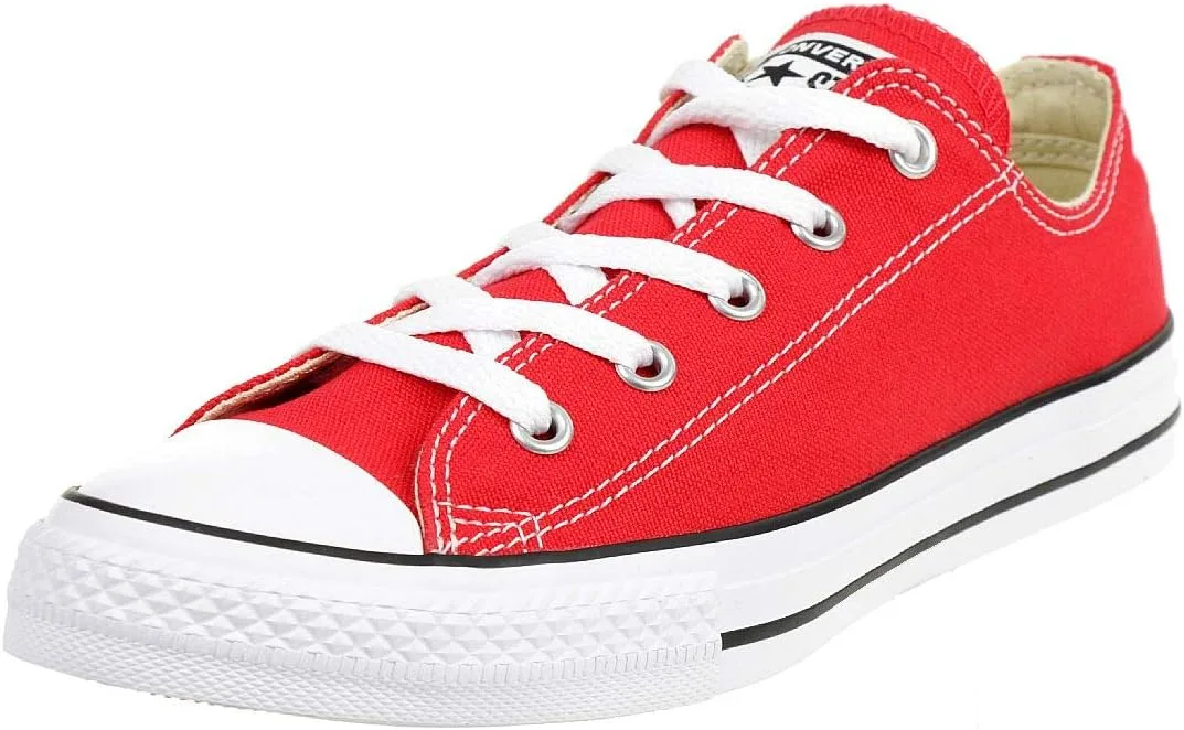 Кеды Converse Chucks Stars Bars OX M3494C белые с красными элементами
