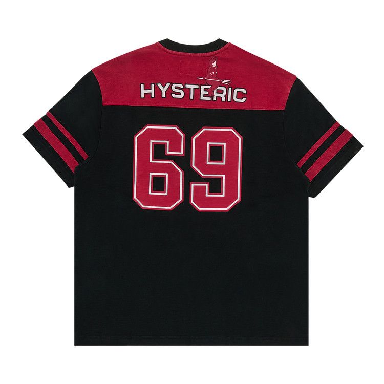 Топ Supreme x HYSTERIC GLAMOUR 69 Football Top, Black — фото 2