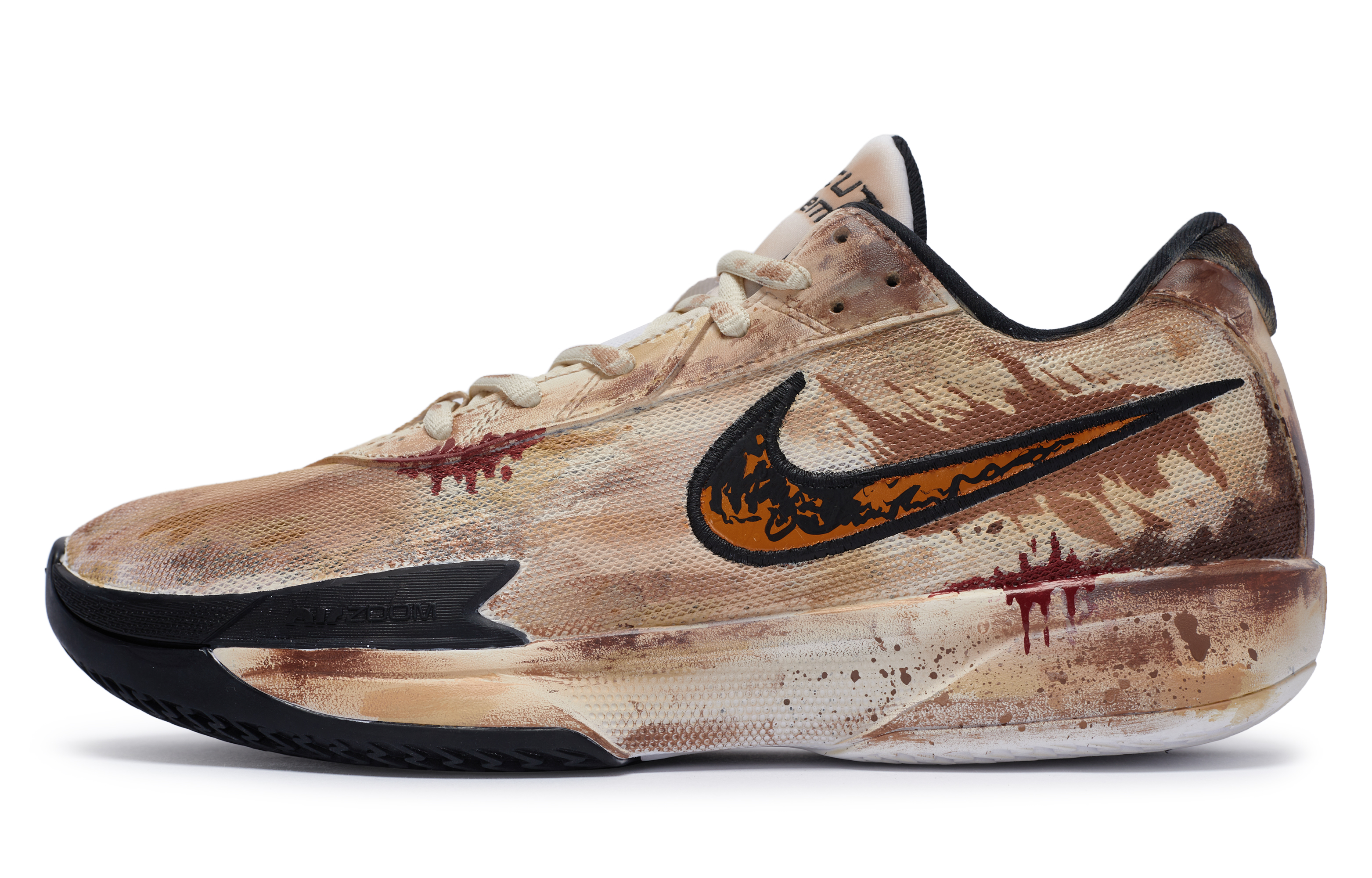 

Баскетбольные кроссовки Air Zoom GT Cut Academy, низкие, мужские, цвет «умбер» Nike, Wasteland Yellow Umber