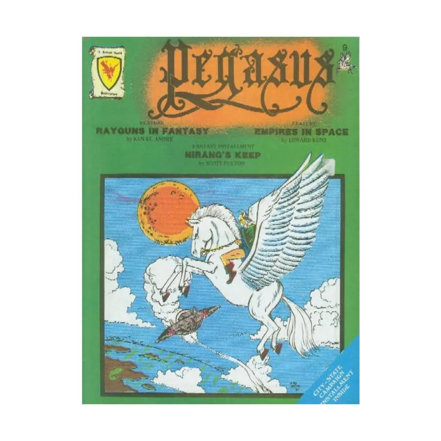 

Журнал #9 "Traveller Tips, Aftermath/Morrow Project Scenario", Pegasus Magazine